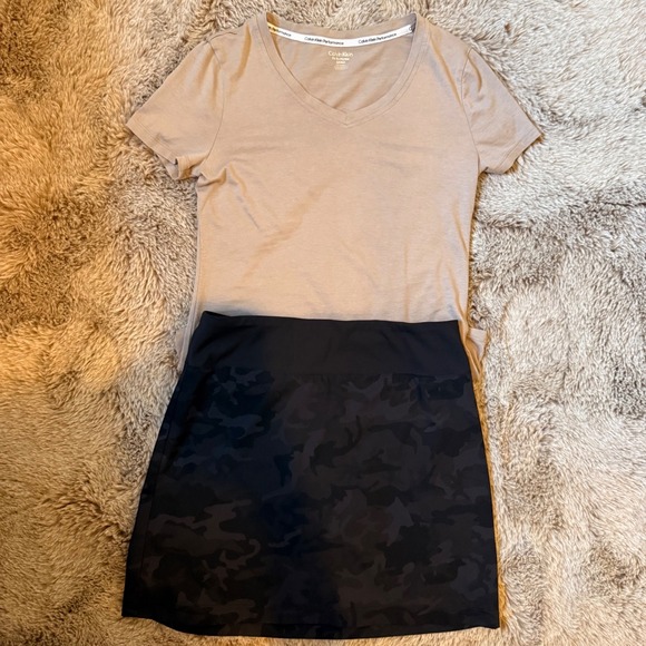 Calvin Klein Performance Womens Top & Madison D'Amelie Skort Bundle - Picture 1 of 10